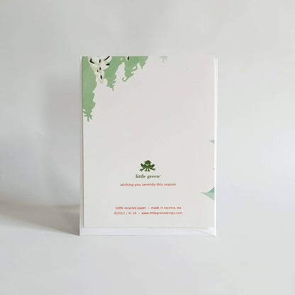 Wishing You Serenity Holiday Card