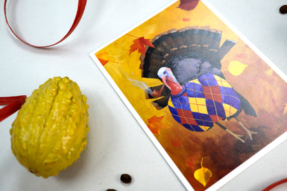 Smoked Turkey (Thanksgiving) Card