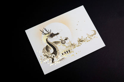 Dragon and Ram Card