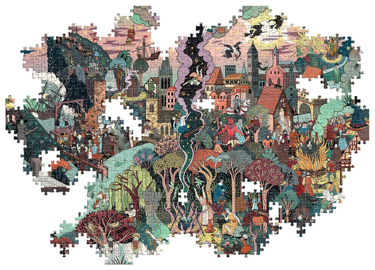 The World of Witches: A Cultural History of Witchcraft 1000 Piece Puzzle
