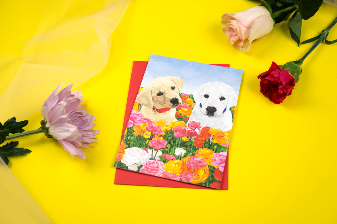 Enzo and Pal Puppies Card