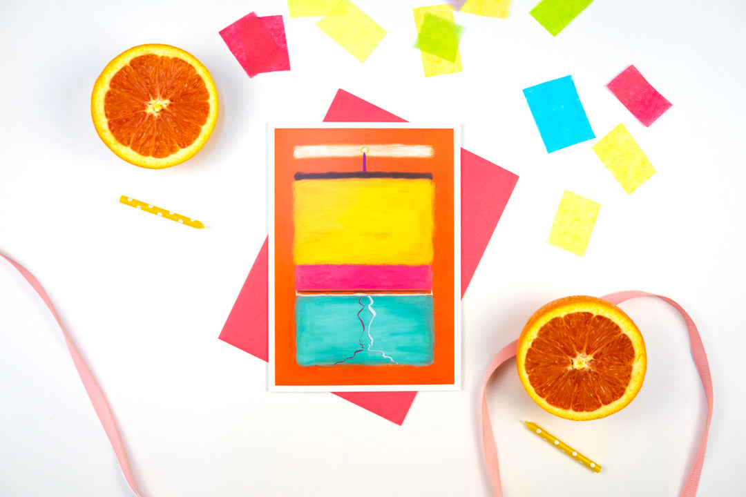 Hit the Mark (Rothko) Card – Allport Editions