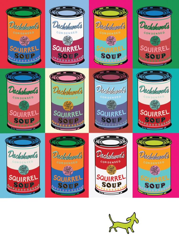 Squirrel! Soup Birthday Card