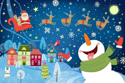 Here Comes Santa Holiday Micro Puzzle - 150pc