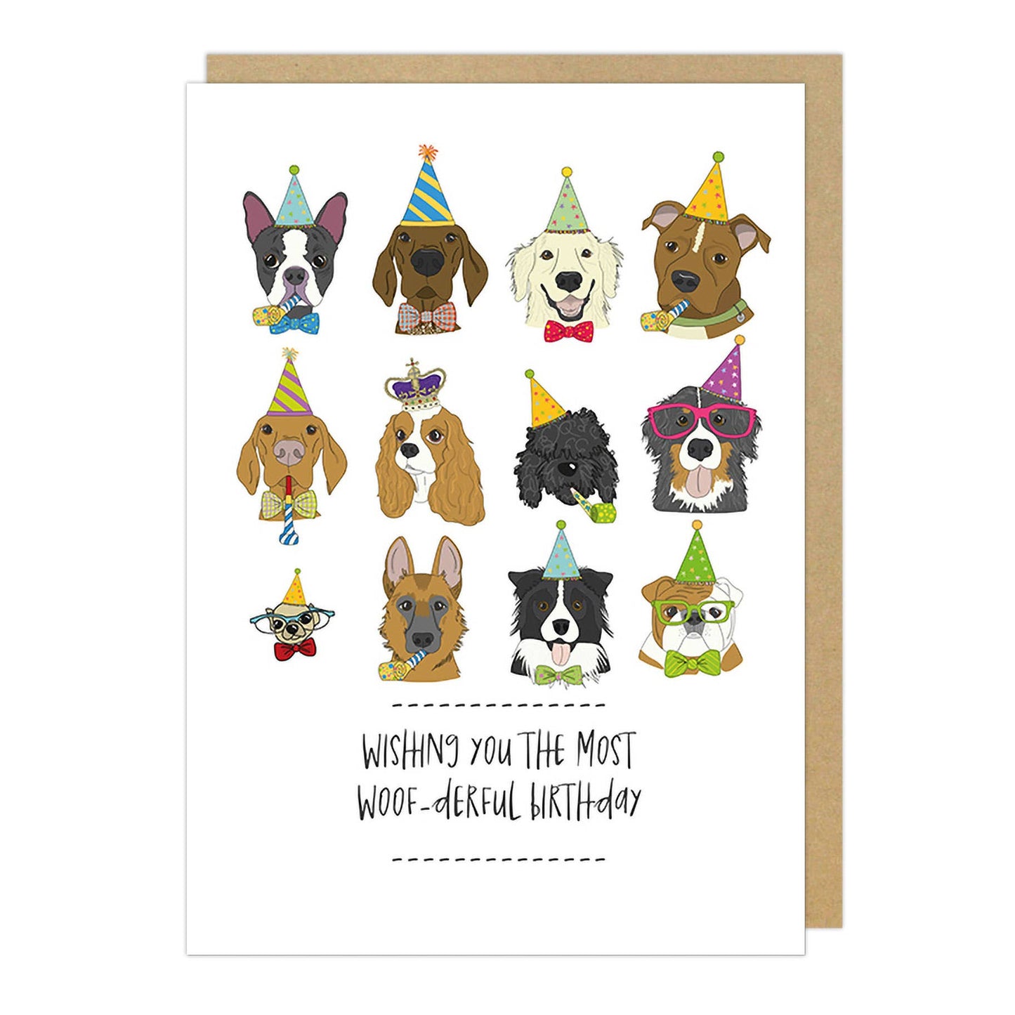 Wishing You a Woof-Derful Birthday Card