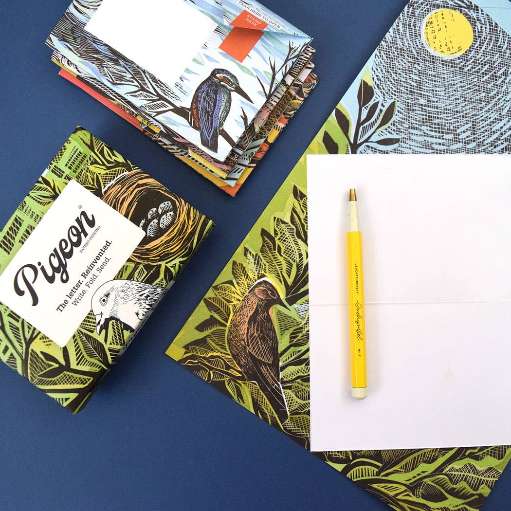 Wonderfully Wild Pigeon Folding Letter Pack