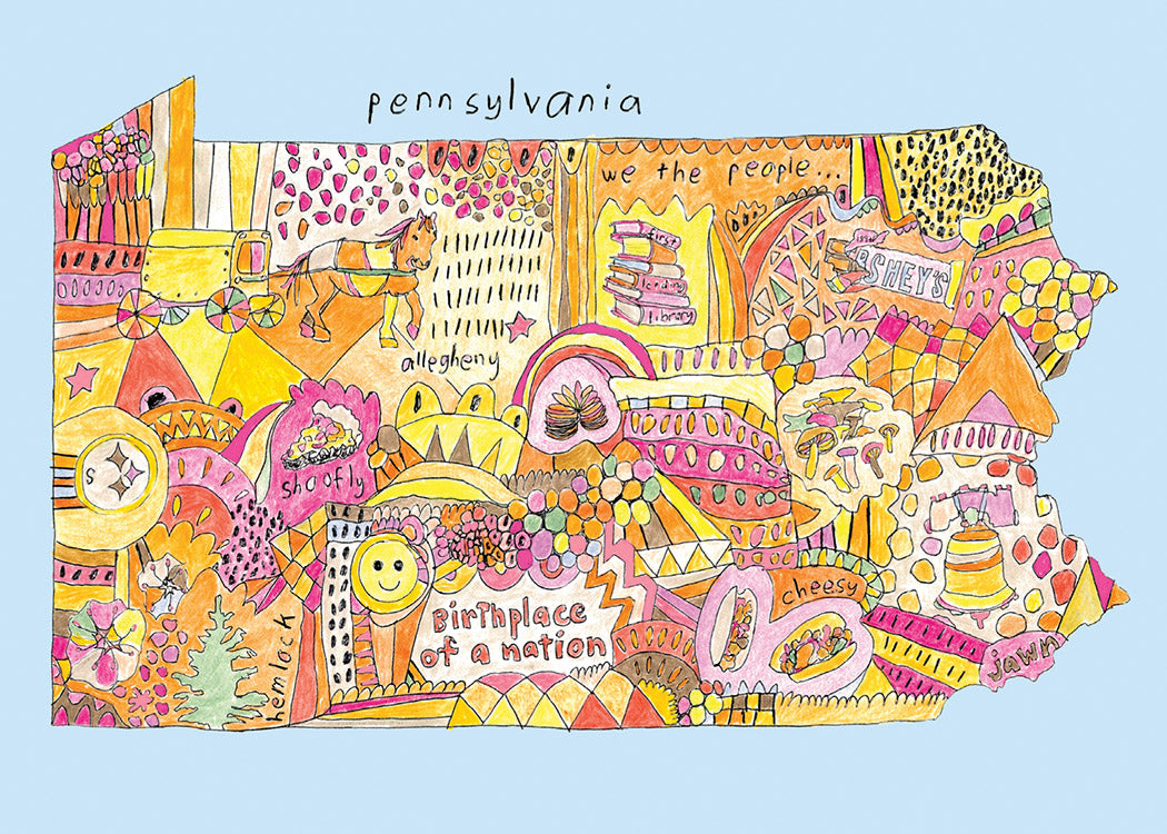 Doodle: Pennsylvania Cards