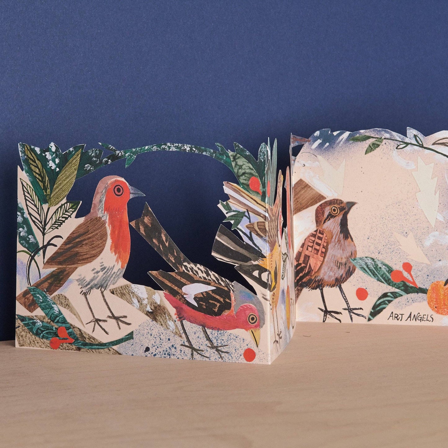 Three Fold Winter Feast Holiday Card
