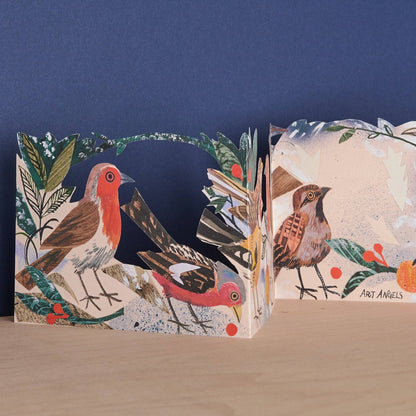 Three Fold Winter Feast Holiday Card
