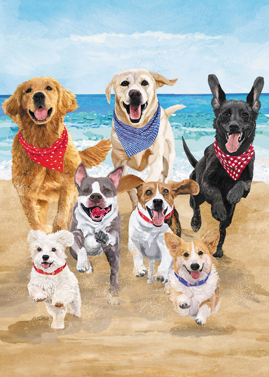 Release the Hounds Blank Card