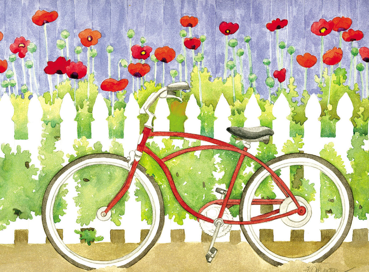 Cruiser Bike Blank Mini Card
