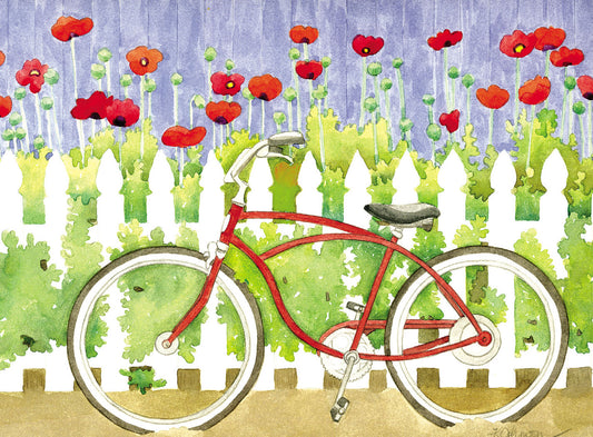 Cruiser Bike Blank Mini Card