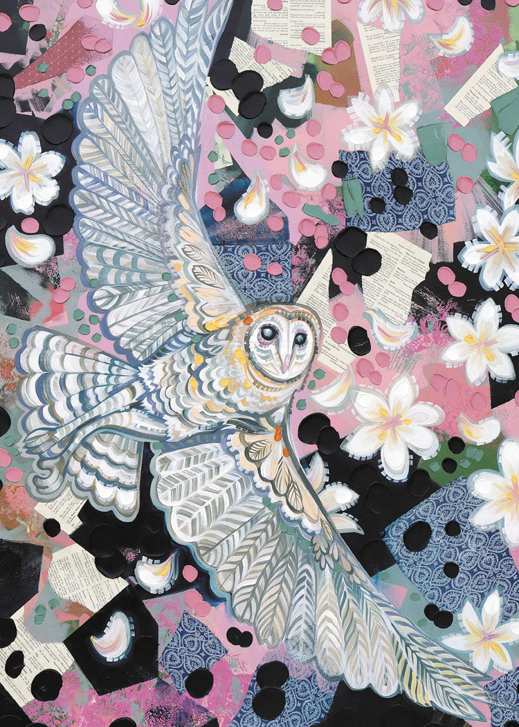 Owl Fly Like You Mean It Birthday Card