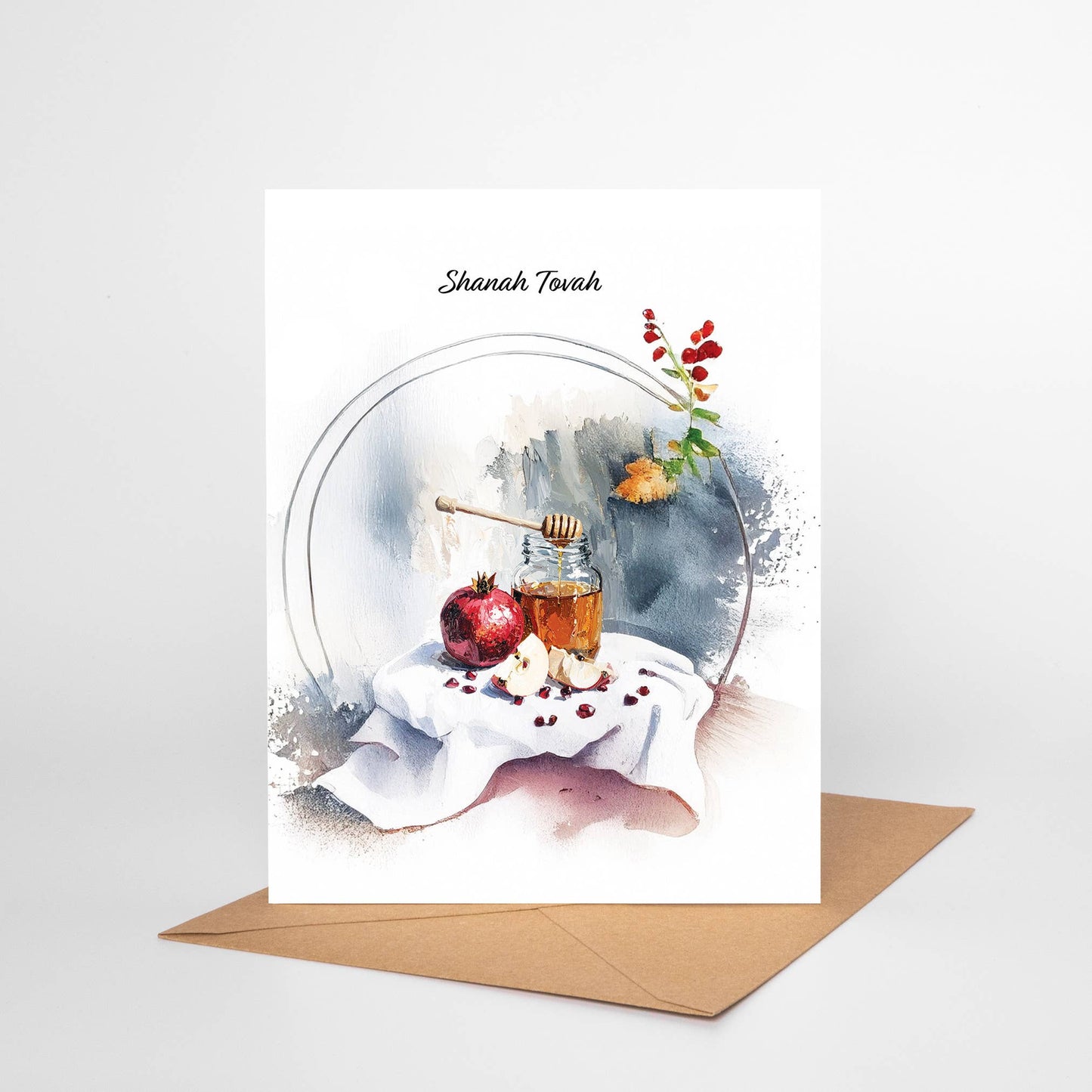 Still Life Rosh Hashanah Card