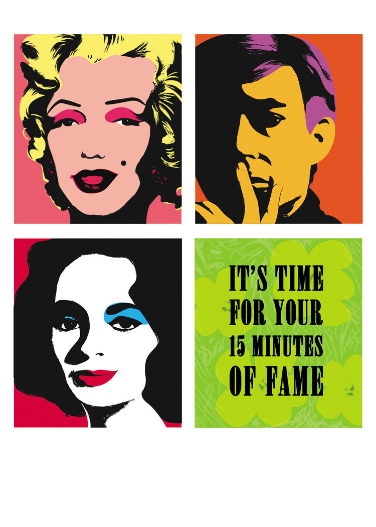 15 Minutes of Fame Birthday Card