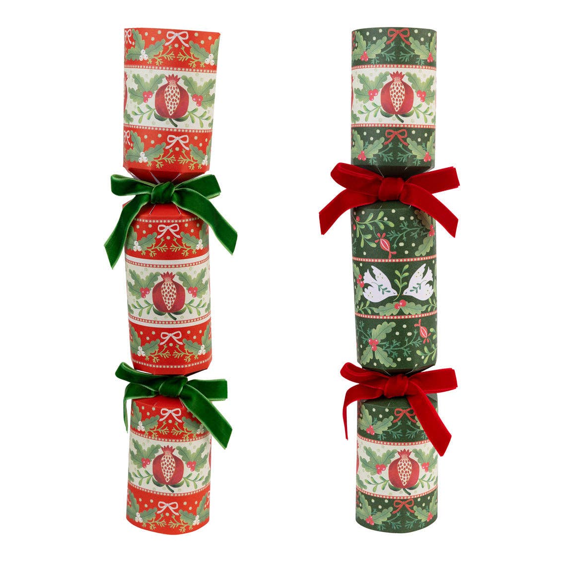 Classic Red & Green Christmas Crackers