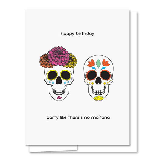 Mañana Birthday Card