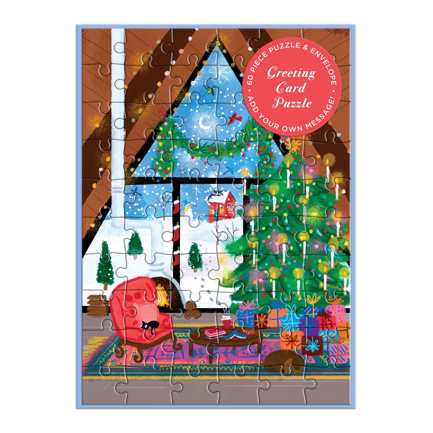 Joy Laforme: Cozy Cabin Greeting Card Puzzle