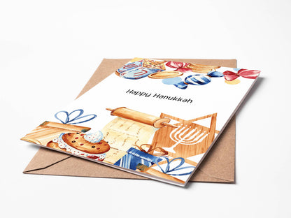 Sweet Treats Happy Hanukkah Card