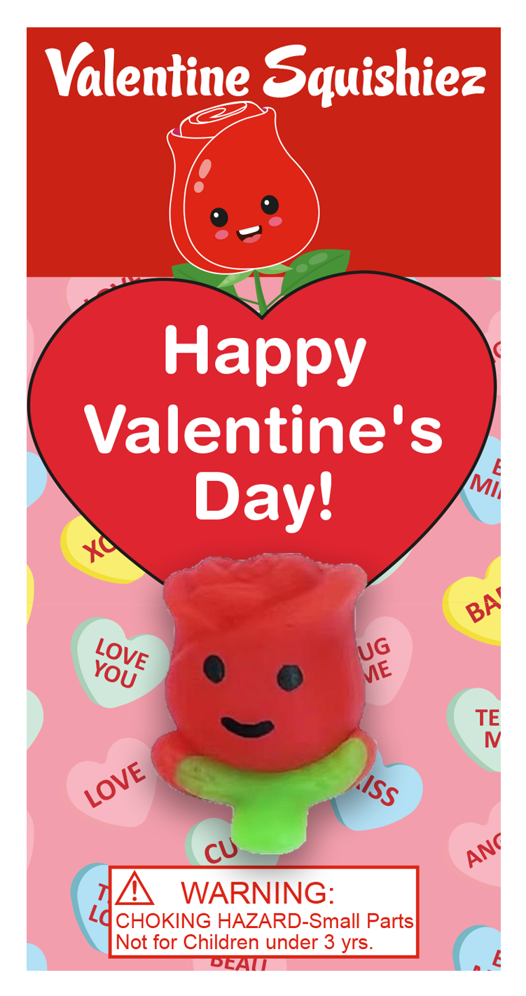 Super Squishy Valentine Squishiez Fidget Toy