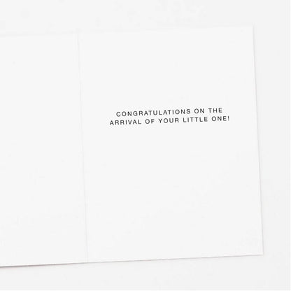 Stuffed Baby Animals New Baby Card