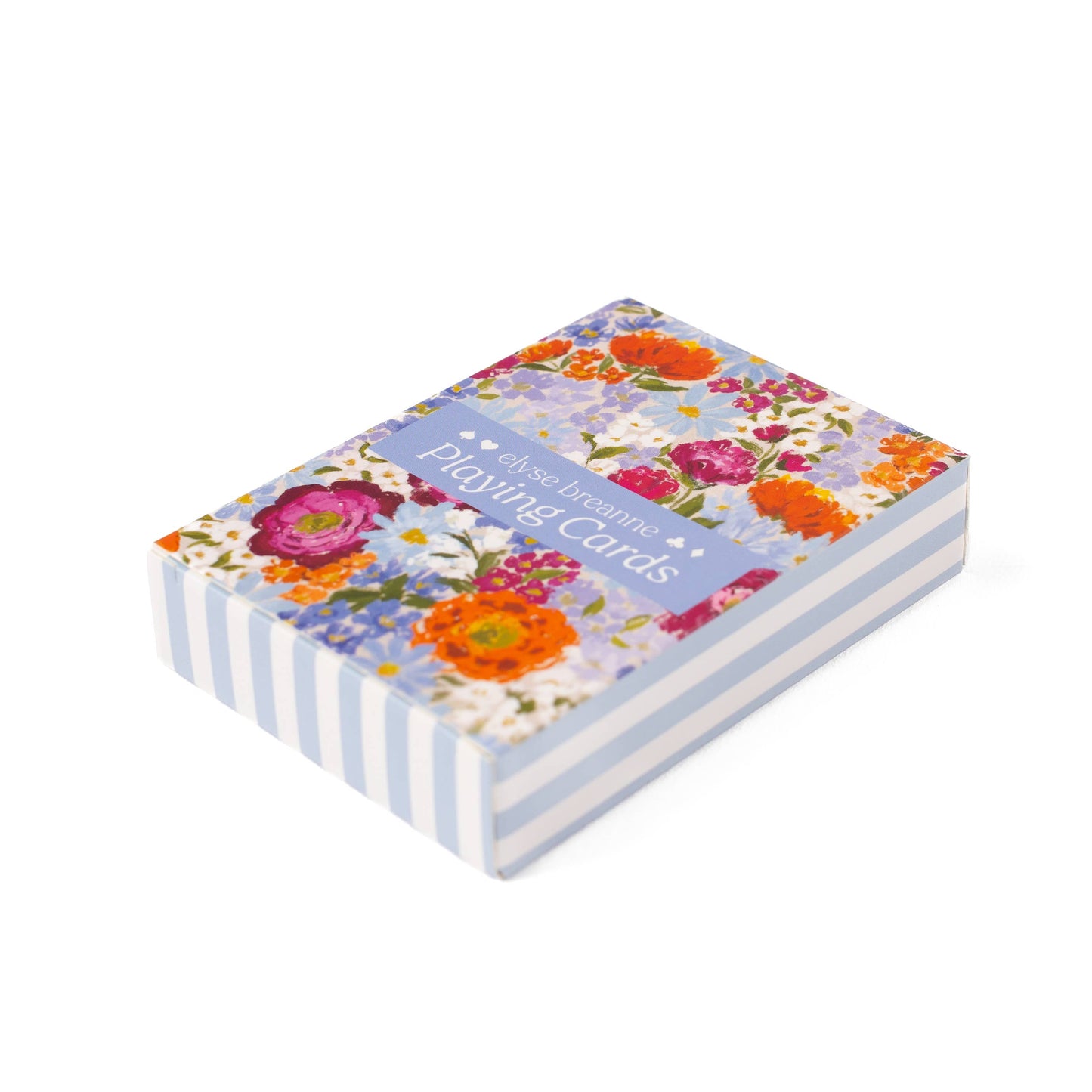 Primavera x Blue Stripes Playing Cards