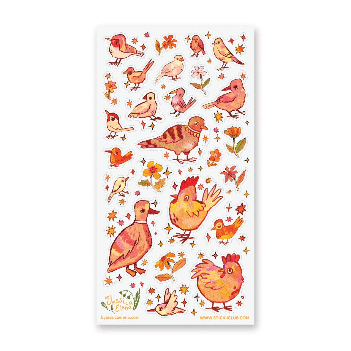 Tweet Little Things Sticker Sheet