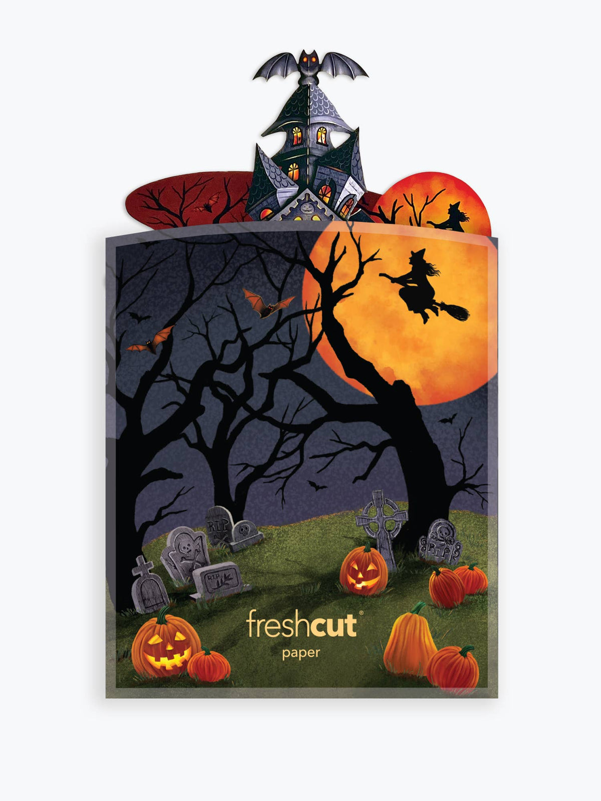 Haunted House Halloween Pop-Up Bouquet