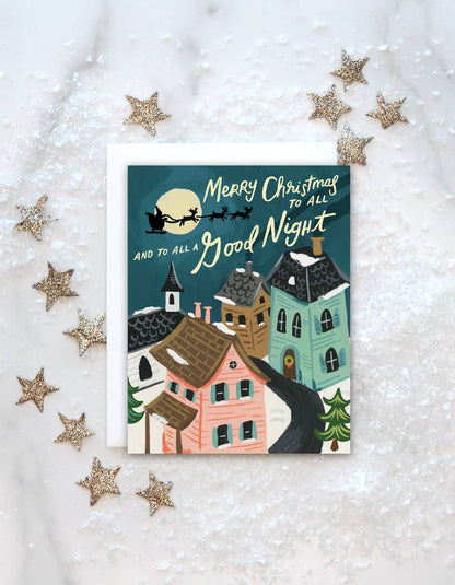 Night Before Christmas Holiday Card
