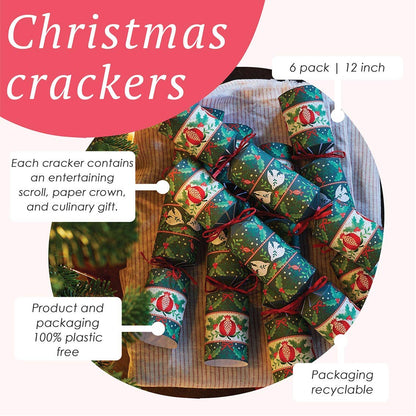 Classic Red & Green Christmas Crackers