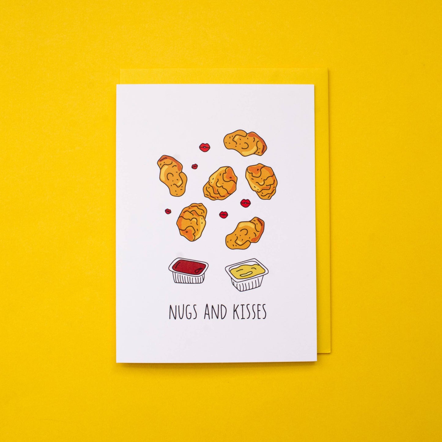 Nugs and Kisses Love Card