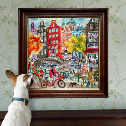 Artists in Amsterdam 1000 Piece Puzzle