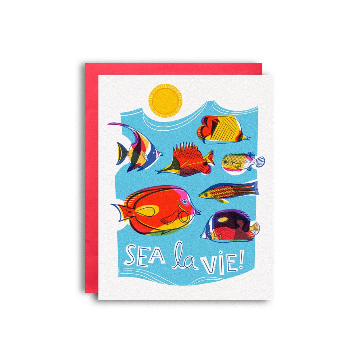 Sea La Vie Everyday Hawaiian Fish Blank Card