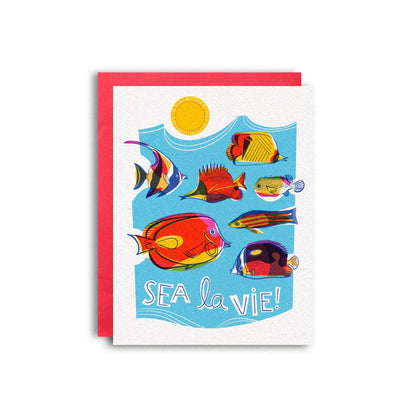 Sea La Vie Everyday Hawaiian Fish Blank Card