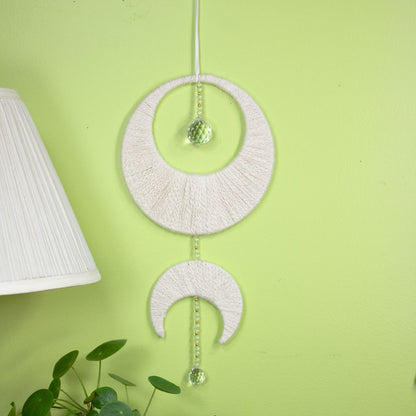 Wool Shining Moon Wall Hanger
