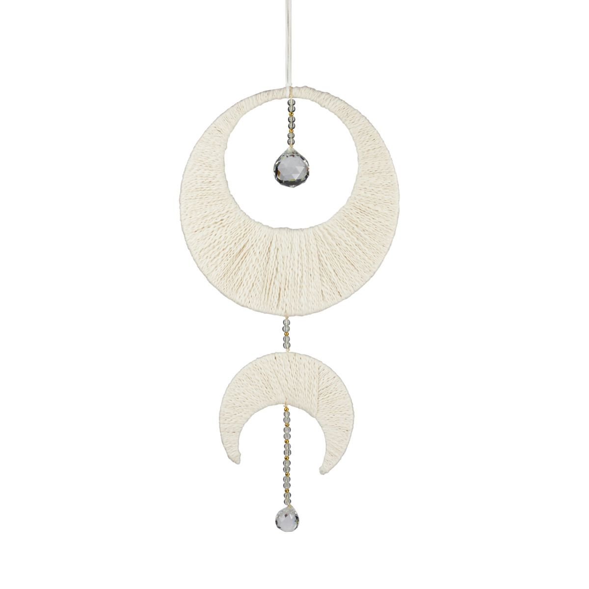 Wool Shining Moon Wall Hanger