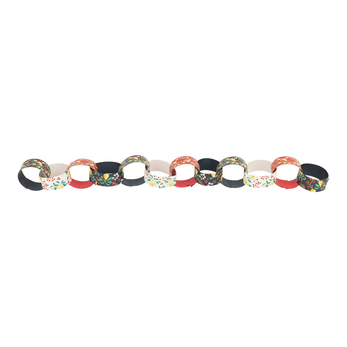 Easy Peasy Paper Chain Christmas Craft Garland