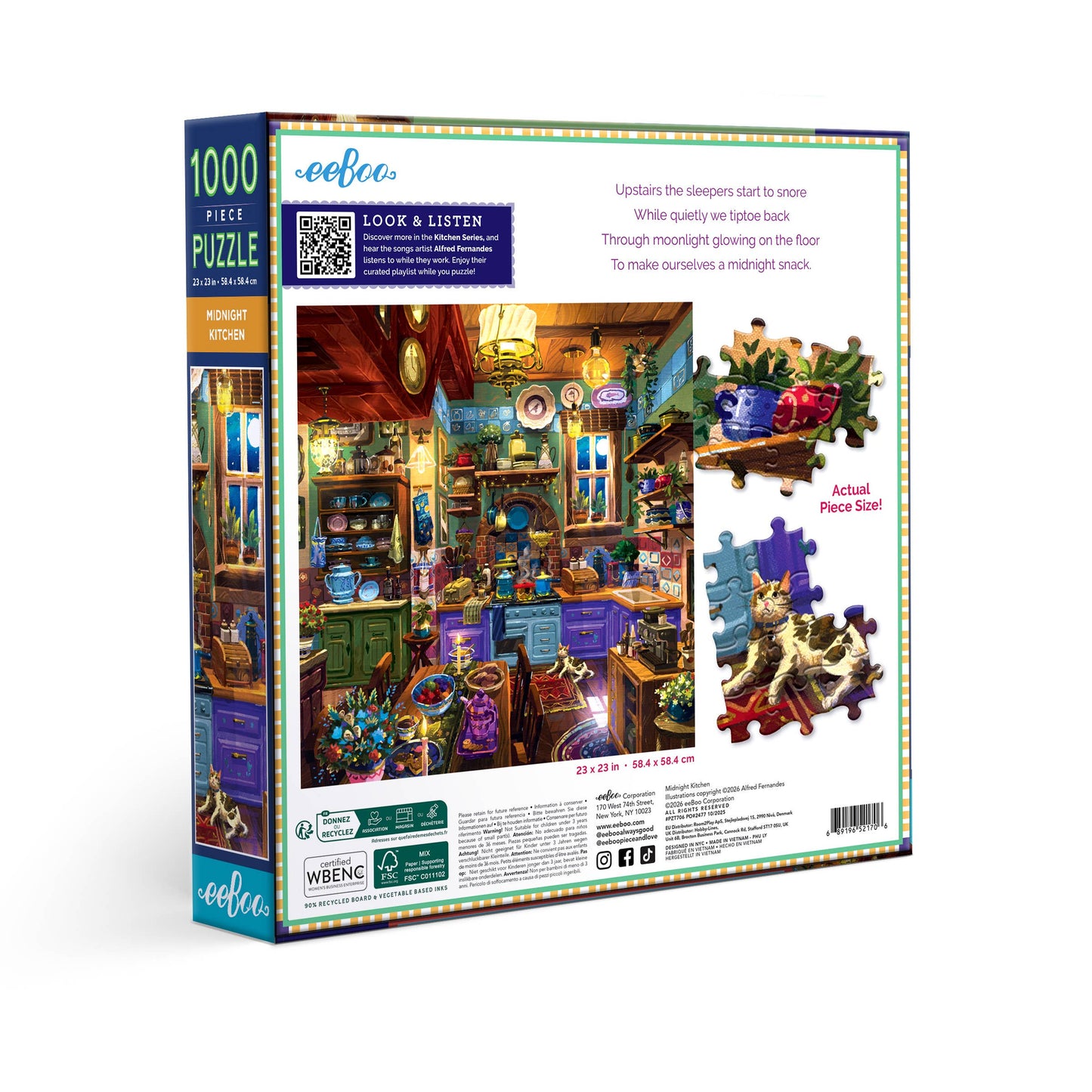 Midnight Kitchen 1000 Piece Puzzle