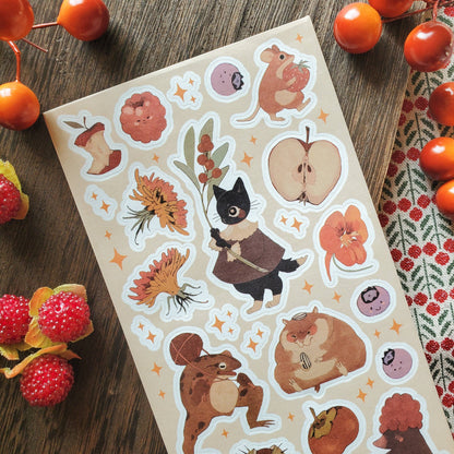 Fall Harvest Sticker Sheet