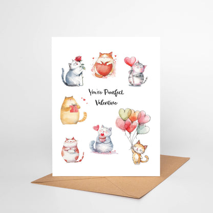 Puurfect Cat Valentine's Day