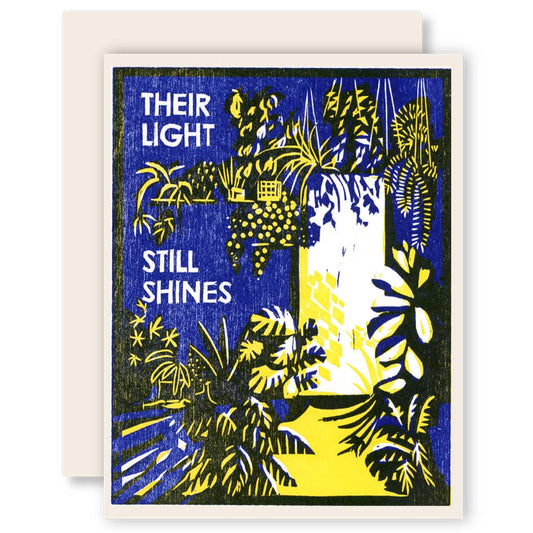 Their Light Still Shines Sympathy Card