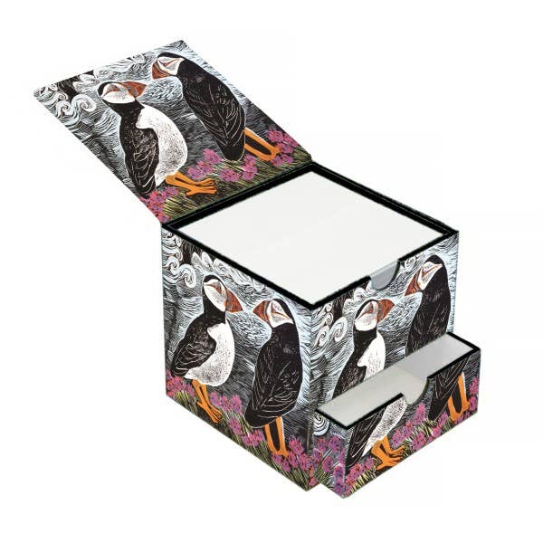 Angela Harding: Fair Isle Puffins Memo Block
