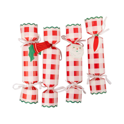 Plaid Sugar Plum Christmas Crackers