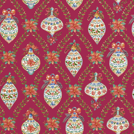 Ornamental Jumbo Gift Wrap Paper, 2 Rolls
