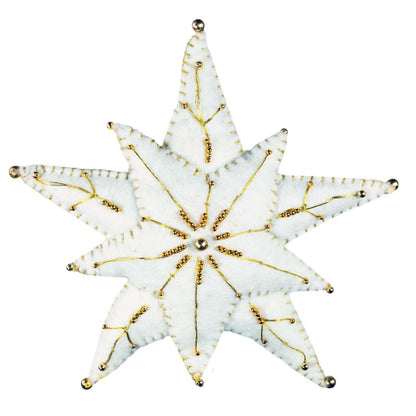 Felted Star Tree Topper