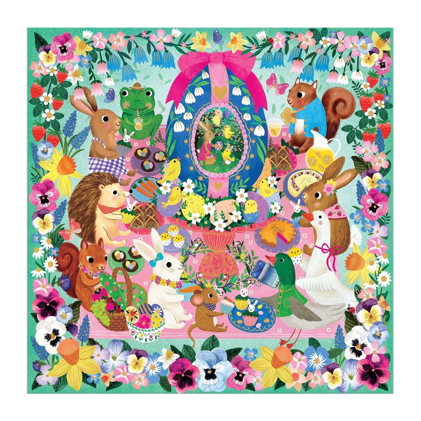 Egg-cellent Day Foil Family Puzzle - 500pc