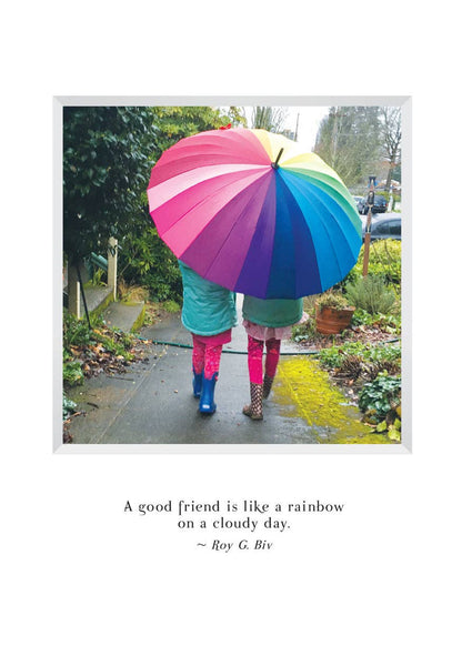 Share My Umbrella Birthday Card & Bookmark