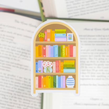 Rainbow Bookshelf Stickers