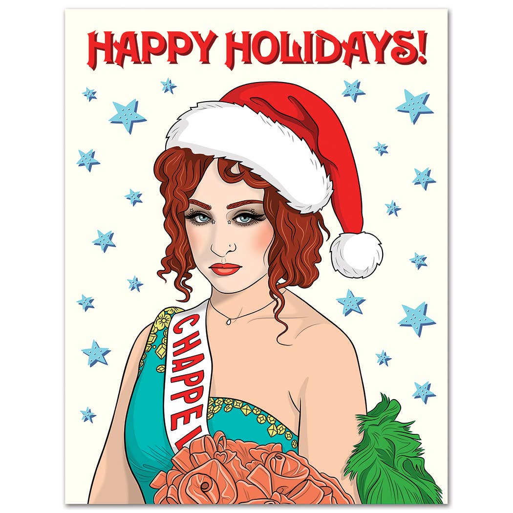 Good Luck Chappell Roan Holiday Card