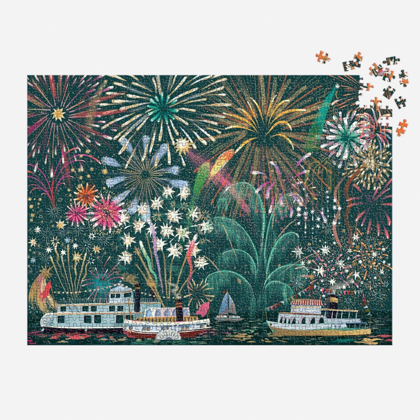 Fireworks Jubilee Foil Puzzle - 1000pc